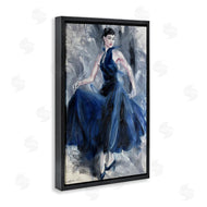 Lucille Lee | Stylish Woman in Blue Dress