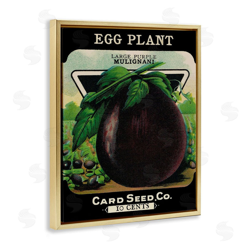 Stupell Studio | Vintage Garden Eggplant