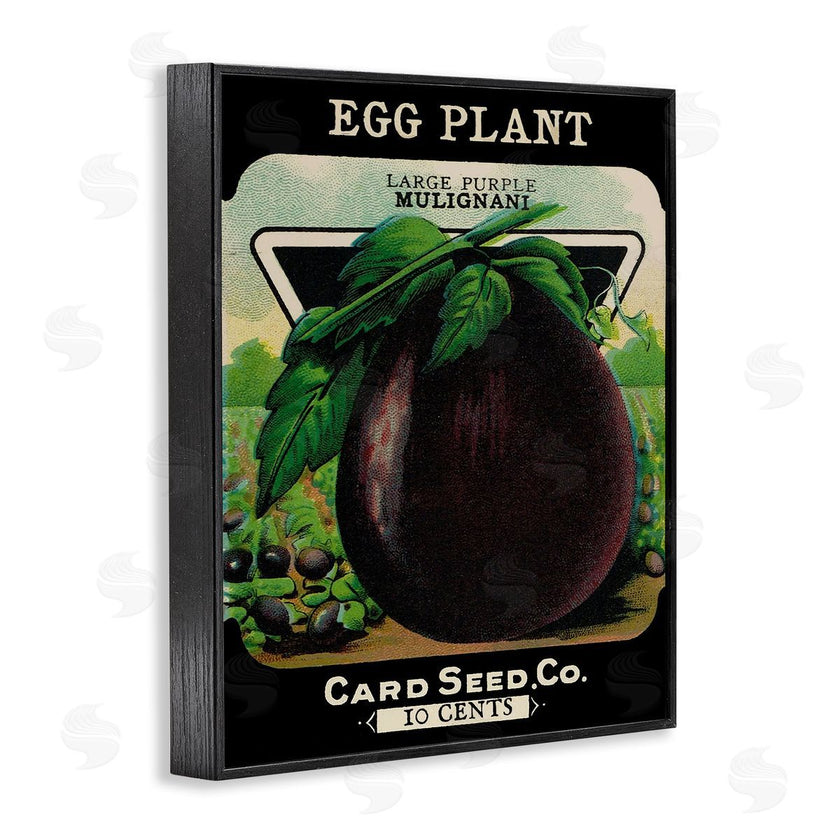 Stupell Studio | Vintage Garden Eggplant