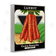 Stupell Studio | Vintage Gardening Carrots