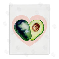 Stupell Studio | Heart Shaped Avocado