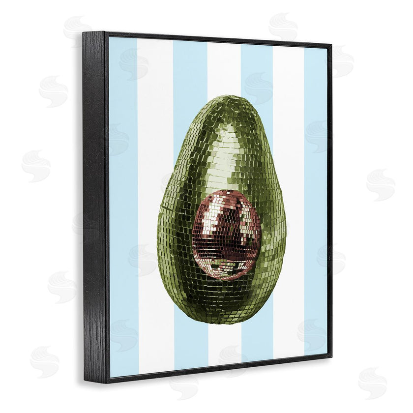 Stupell Studio | Disco Avocado on Blue