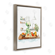 Stupell Studio | Chef Alien in Kitchen