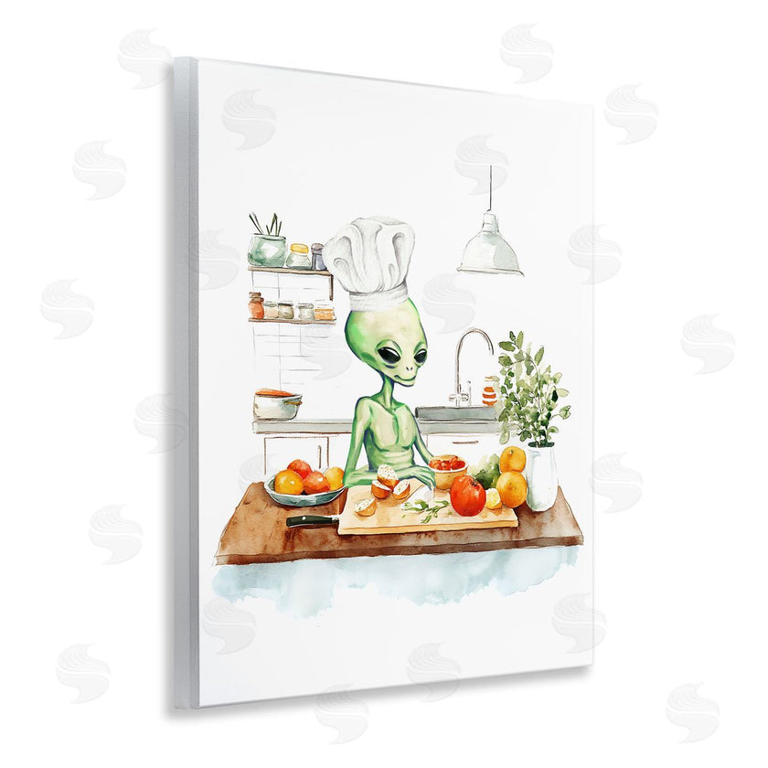 Stupell Studio | Chef Alien in Kitchen