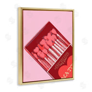 Stupell Studio | Pink Heart Shaped Matches