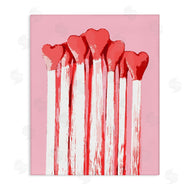Stupell Studio | Pastel Pink Heart Matches