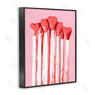 Stupell Studio | Pastel Pink Heart Matches