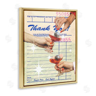 Stupell Studio | Drink Cheers Restaurant Check