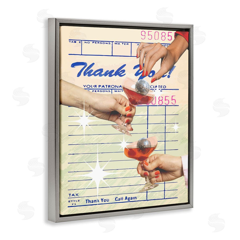 Stupell Studio | Drink Cheers Restaurant Check