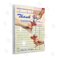 Stupell Studio | Drink Cheers Restaurant Check