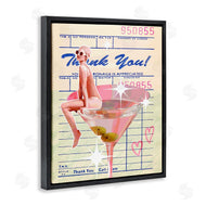Stupell Studio | Retro Vintage Restaurant Check