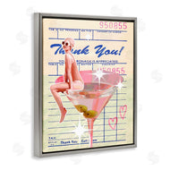 Stupell Studio | Retro Vintage Restaurant Check