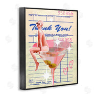 Stupell Studio | Retro Vintage Restaurant Check