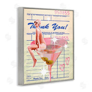 Stupell Studio | Retro Vintage Restaurant Check