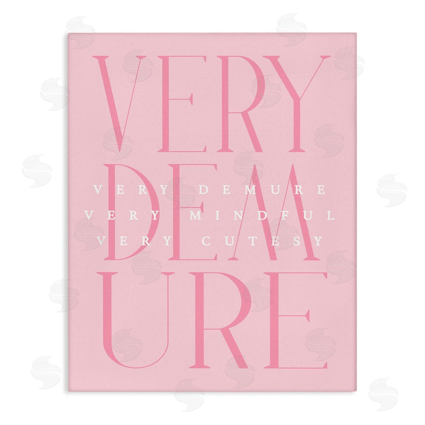 Stupell Studio | Elegant Pastel Very Demure