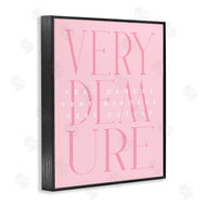 Stupell Studio | Elegant Pastel Very Demure