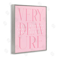 Stupell Studio | Elegant Pastel Very Demure