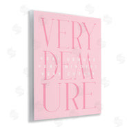 Stupell Studio | Elegant Pastel Very Demure