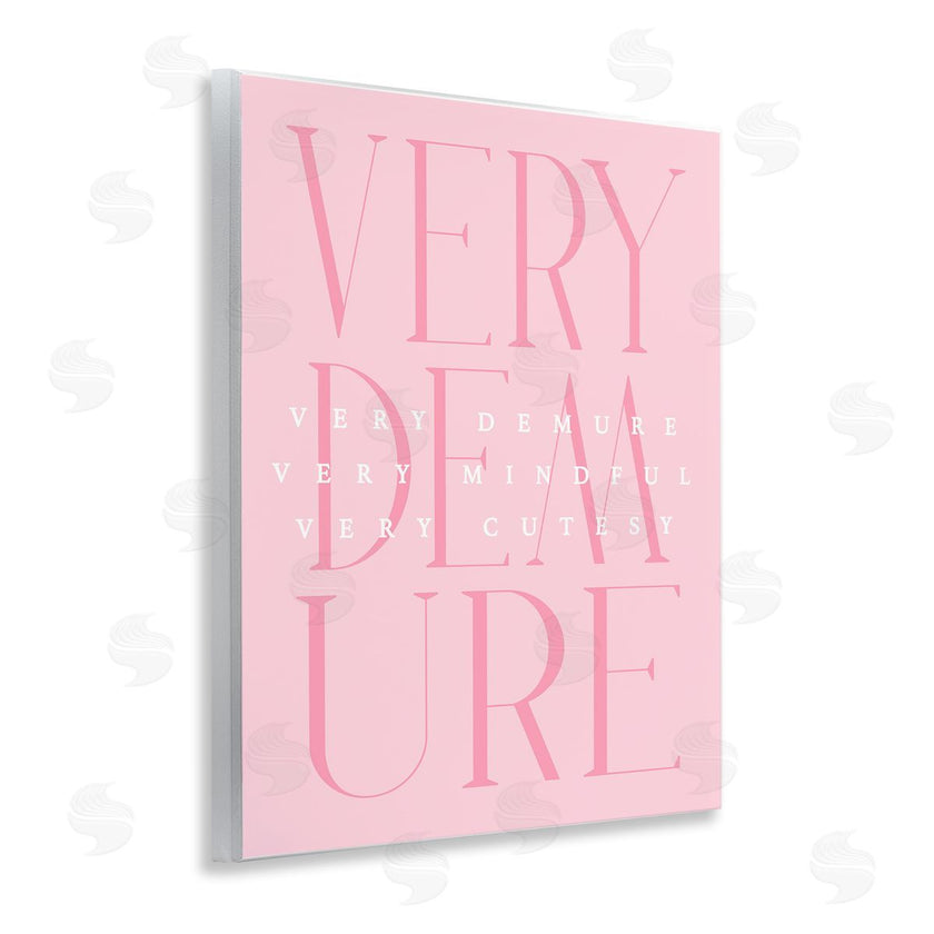 Stupell Studio | Elegant Pastel Very Demure