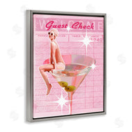 Stupell Studio | Retro Restaurant Check Cocktail