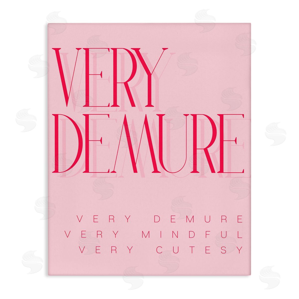 Elegant Pop Culture Phrase Canvas Wall Art, Home Decor by Stupell Studio