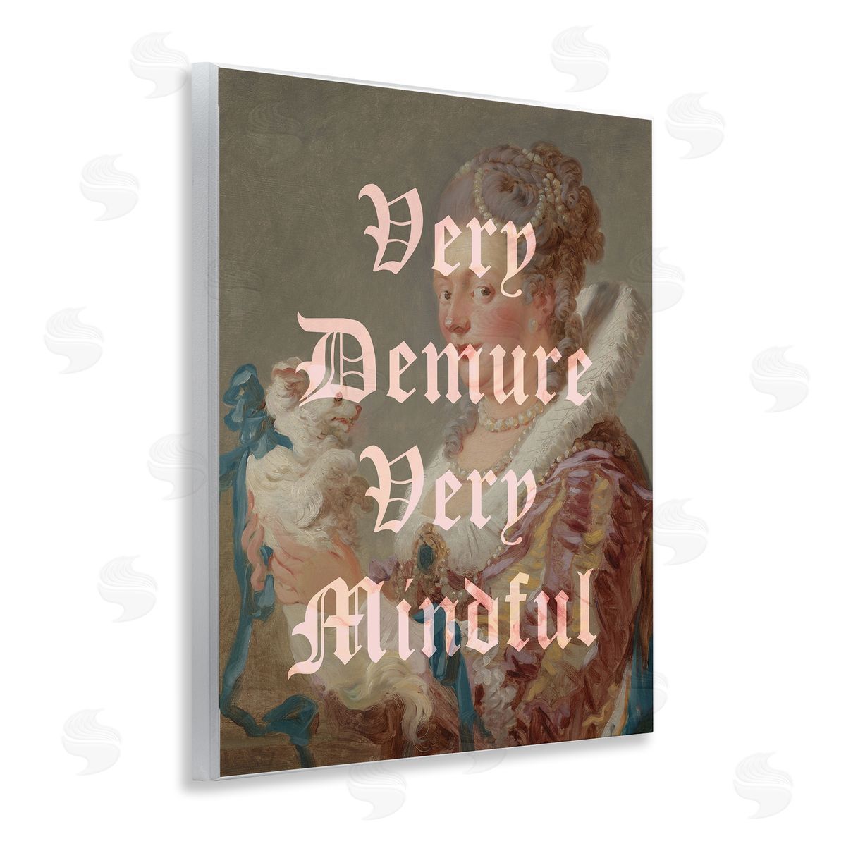 Demure & Mindful Classic Wood Plaque Wall Art, Home Decor by Stupell Studio