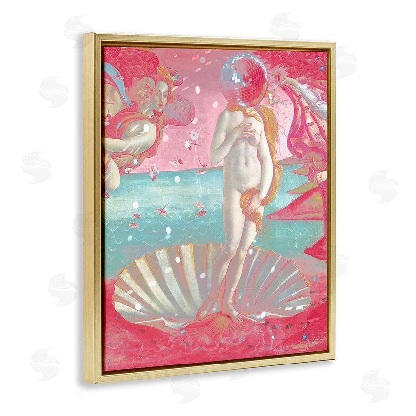 Stupell Studio | Chromatic Disco Venus & Clamshell