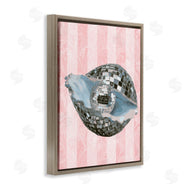 Stupell Studio | Disco Oyster on Stripes