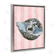 Stupell Studio | Disco Oyster on Stripes