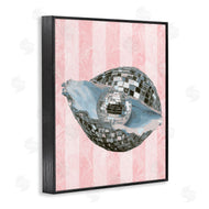 Stupell Studio | Disco Oyster on Stripes