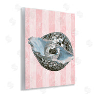 Stupell Studio | Disco Oyster on Stripes