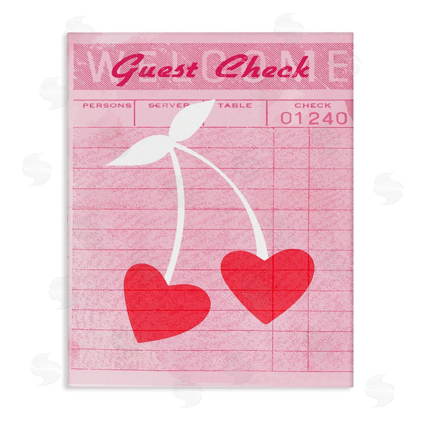 Stupell Studio | Cherries on Guest Check