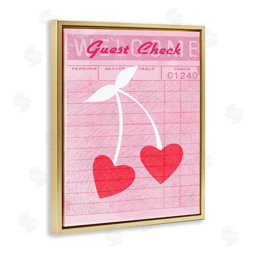 Stupell Studio | Cherries on Guest Check