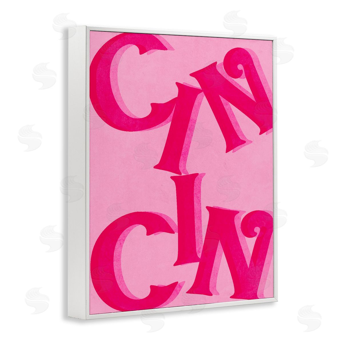 Celebration Cin Cin Cheers White Frame Print Wall Art, Home Decor by Stupell Studio
