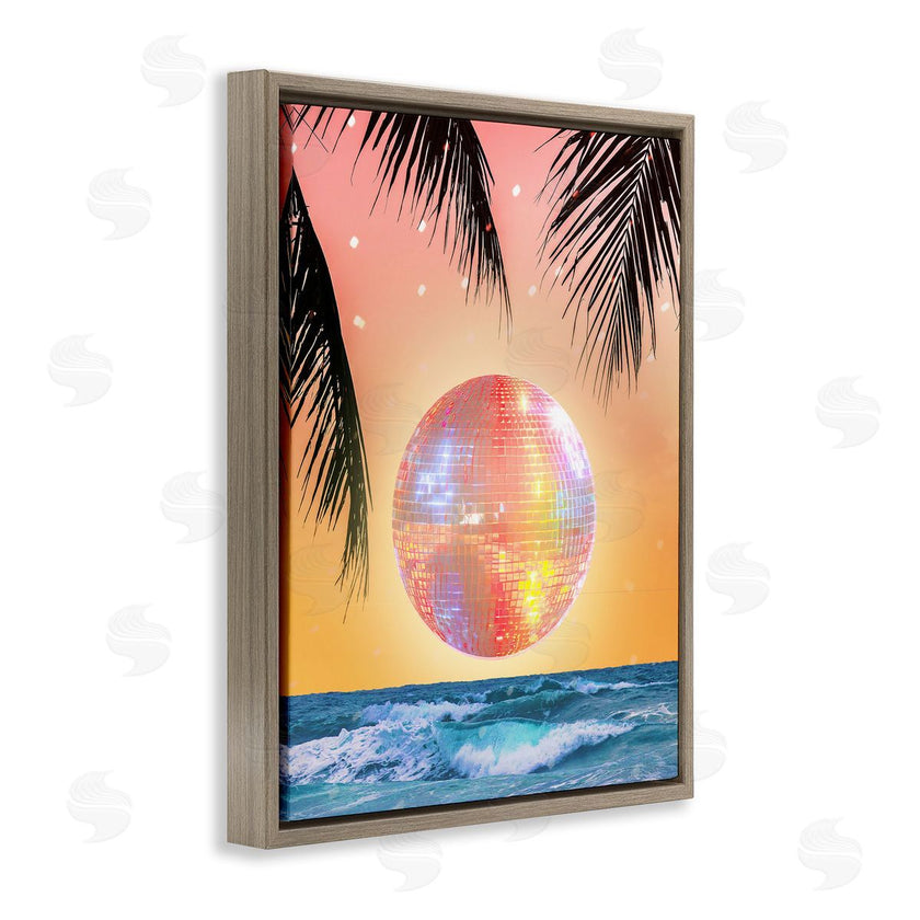 Stupell Studio | Tropical Disco Sunset