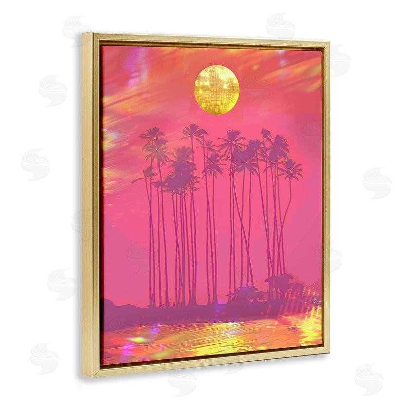 Stupell Studio | Disco Over Tropical Palms