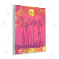 Stupell Studio | Disco Over Tropical Palms