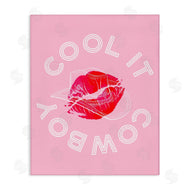 Stupell Studio | Cool It Cowboy with Kiss