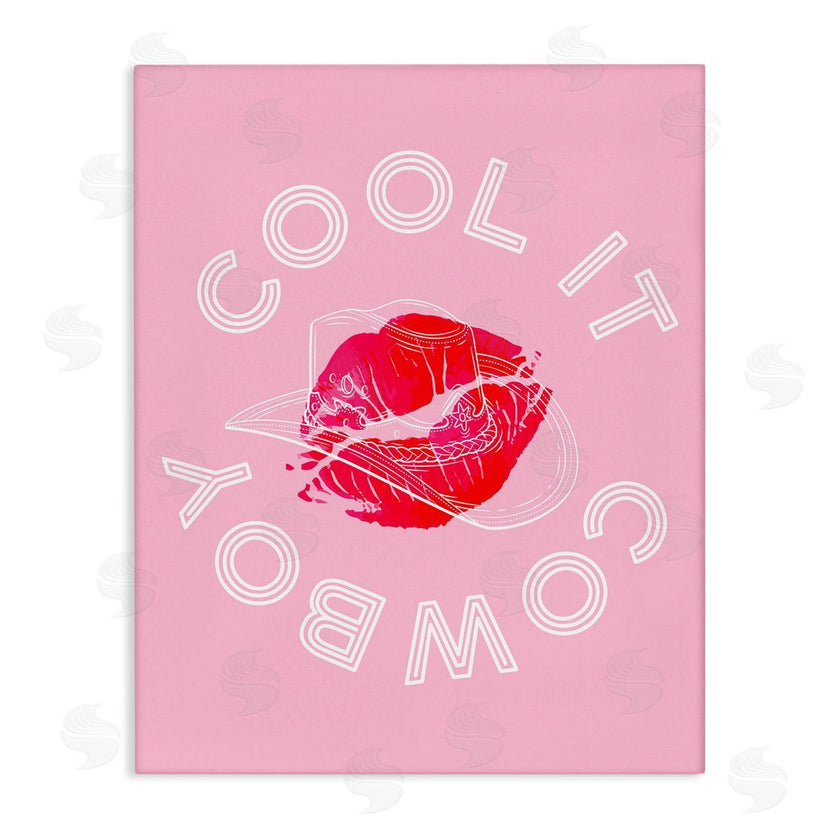 Stupell Studio | Cool It Cowboy with Kiss
