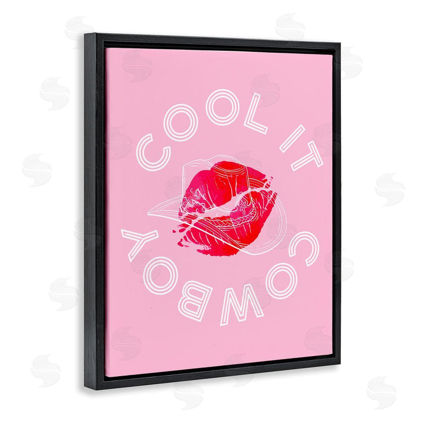 Stupell Studio | Cool It Cowboy with Kiss