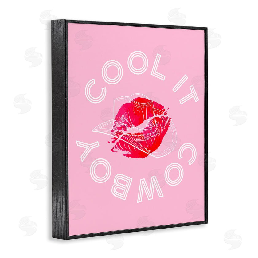 Stupell Studio | Cool It Cowboy with Kiss