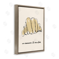 Stupell Studio | Modern French Phrase Croissant