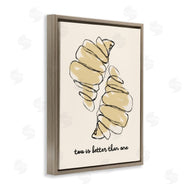 Stupell Studio | Croissants with French Phrase