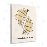 Stupell Studio | Croissants with French Phrase
