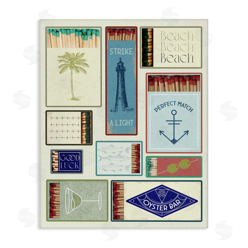 Stupell Studio | Nautical Theme Matchboxes