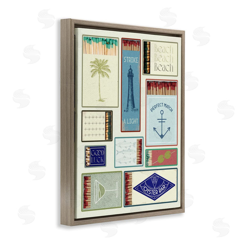 Stupell Studio | Nautical Theme Matchboxes
