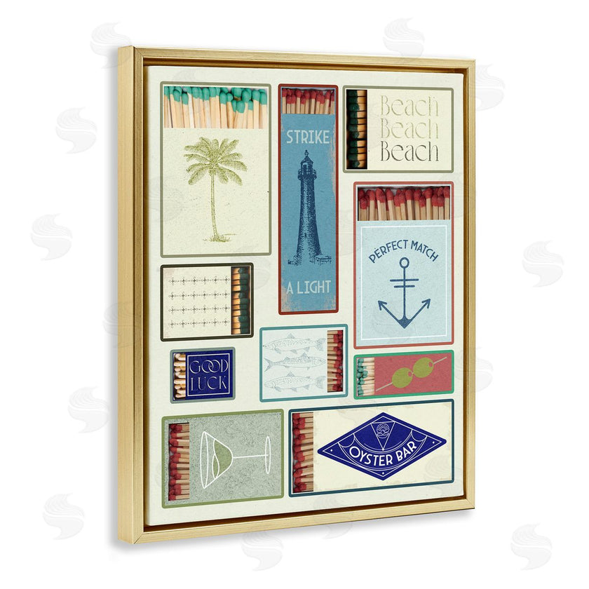 Stupell Studio | Nautical Theme Matchboxes