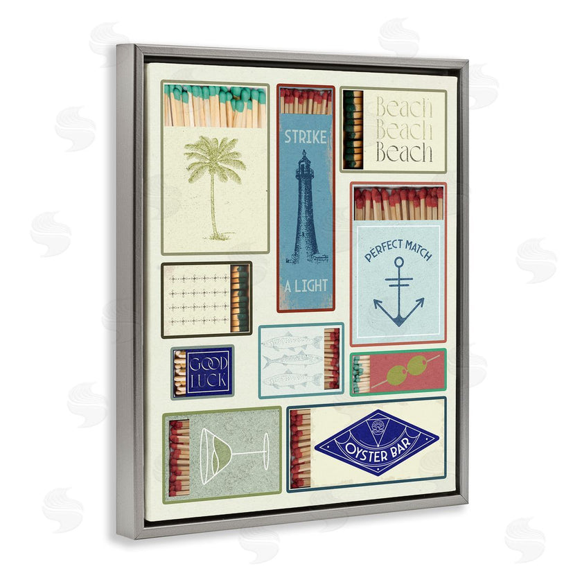 Stupell Studio | Nautical Theme Matchboxes
