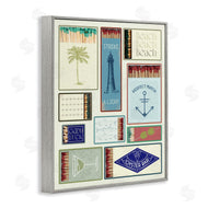 Stupell Studio | Nautical Theme Matchboxes
