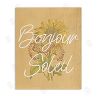 Stupell Studio | Hello Sunshine French Phrase